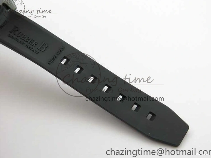 MiroTime 1227 Submariner 40mm Black Ceramic 5GF Best Edition Blue Candy Dial on Black Rubber Strap SA FashionForward 2473